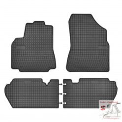   Méretpontos Fekete Gumiszőnyeg - Citroen Berlingo Ii 2008- Peugeot Partner Ii 2008-
