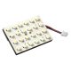 Lampa, LED LAP 24 LED-ES 35X65MM 24V SMD PIROS