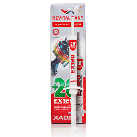 Xado, Revitalizáló, Benzin motorokhoz, Ex120, 8ml