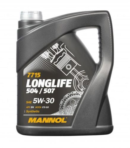 Mannol, 7715 Motorolaj 5W-30 LL, 5L