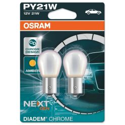 Osram, Izzó Sárga-Króm, 21W-12V