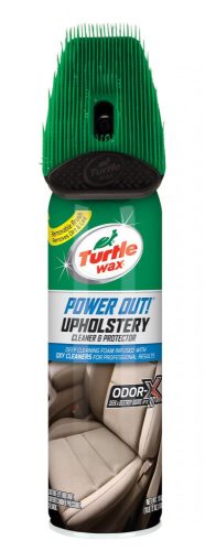 Turtle Wax, Power Out, Kárpittisztító, Kefés, Szagsemlegesítővel, 400ml