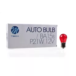 M-TECH IZZÓ 12V 21W PIROS BA15S DB