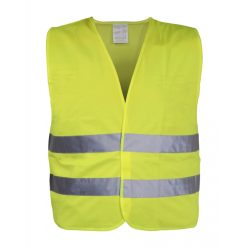 Fényvisszaverő mellény XXL, sárga (130 g)