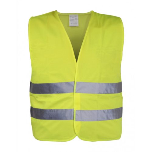 Fényvisszaverő mellény XXL, sárga (130 g)