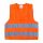 Gyermek fényvisszaverő mellény - narancs|Compass