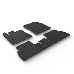   méretpontos gumiszőnyeg Fiat Doblo 2022- (ovális rögzítés, lehajtható utasülés)|Gledring