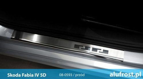 Küszöbdísz Skoda Fabia IV. 2021-|Alufrost