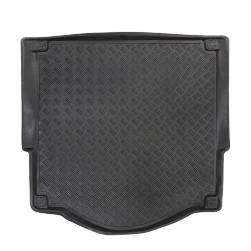 Méretpontos Műanyag csomagtértálca Ford Mondeo 2015-2022 (combi, pótkerék, csúszásgátló nélkül)|Rezaw-Plast