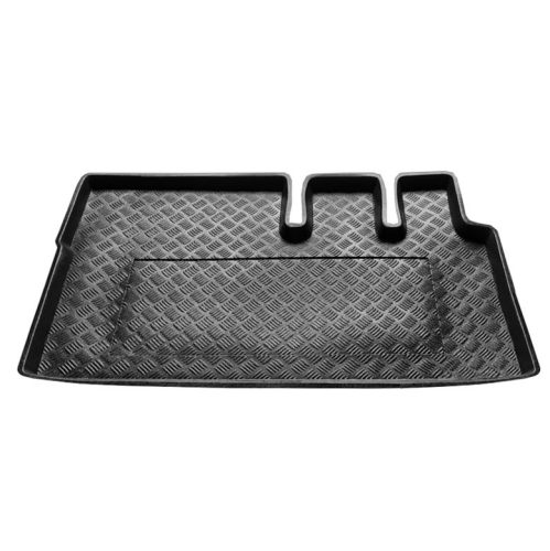 Méretpontos műanyag csomagtértálca Ford Transit/Tourneo Custom 2013- (rövid változat, 8 és 9 ülés, Trend felszerelés, csúszásgátló nélkül)|Rezaw-Plast