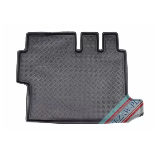 Méretpontos gumi-műanyag csomagtértálca Ford Tourneo Custom 2012-2018 (L2, hátsó 2+1)|Rezaw-Plast