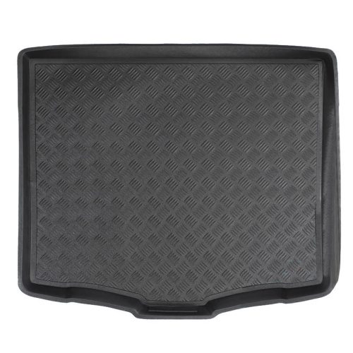 Méretpontos Műanyag csomagtértálca Ford Mustang Mach-E 2020- (alsó padló, térhatású hangrendszerrel szerelt változat – System B&O, csúszásgátló nélkül)|Rezaw-Plast