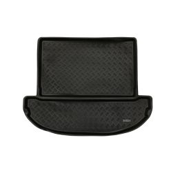   Méretpontos gumi-műanyag csomagtértálca Hyundai Santa Fe 2018-2023 (7 ülés, hybrid)|Rezaw-Plast