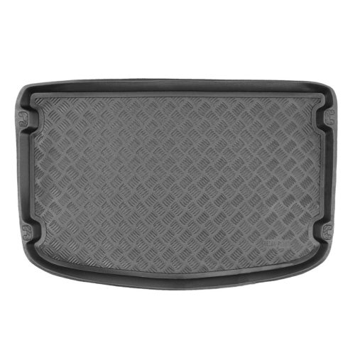 Méretpontos Műanyag csomagtértálca Kia Rio 2017- (hb, felső padló, belső égésű motor, csúszásgátló nélkül)|Rezaw-Plast