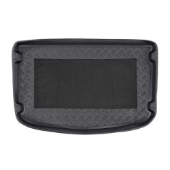   Méretpontos műanyag csomagtértálca Kia Rio 2017-2023 (hb, felső, spalovací motor, s protiskluzem)|Rezaw-Plast