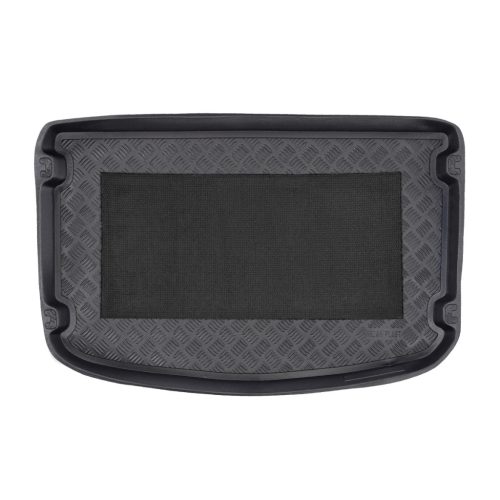 Méretpontos műanyag csomagtértálca Kia Rio 2017-2023 (hb, felső, spalovací motor, s protiskluzem)|Rezaw-Plast