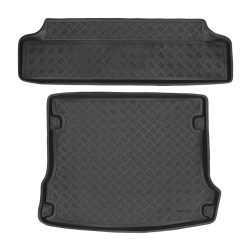   Méretpontos Műanyag csomagtértálca Dacia Logan MCV 2004-2013 (sada 2 db, csúszásgátló nélkül)|Rezaw-Plast