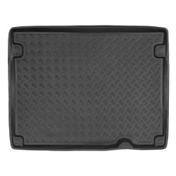   Méretpontos Műanyag csomagtértálca Renault Kangoo 2008-2021 (5 üléses, oldalra nyíló csomagtérajtó, csúszásgátló nélkül)|Rezaw-Plast