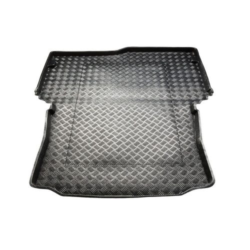 Méretpontos Műanyag csomagtértálca Škoda Roomster 2006-2015 (2 ülésesa, csúszásgátló nélkül)|Rezaw-Plast