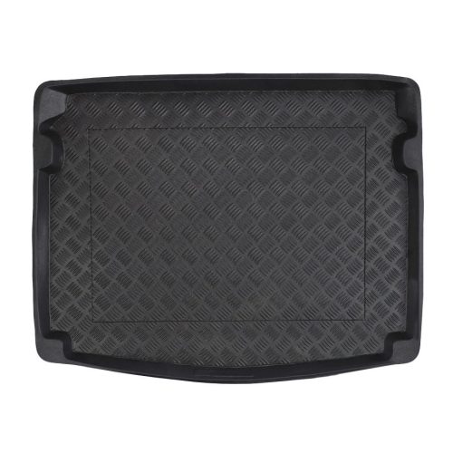 Méretpontos Műanyag csomagtértálca Škoda Karoq 2017- (4x2, pótkerék, ülések VarioFlex, csúszásgátló nélkül)|Rezaw-Plast