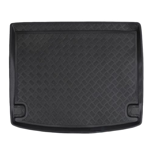 Méretpontos Műanyag csomagtértálca Škoda Karoq 2017- (4x4, pótkerék, csúszásgátló nélkül)|Rezaw-Plast