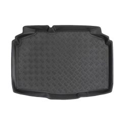   Méretpontos Műanyag csomagtértálca Škoda Fabia IV 2021- (hb, alsó padló, teljes értékű pótkerék, csúszásgátló nélkül)|Rezaw-Plast