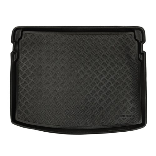 Műanyag csomagtértálca Toyota Auris 2012–2019 (5 ajtós, felső padlóval, belső égésű és hibrid motorhoz, Comfort csomag, csúszásgátló nélkül)|Rezaw-Plast