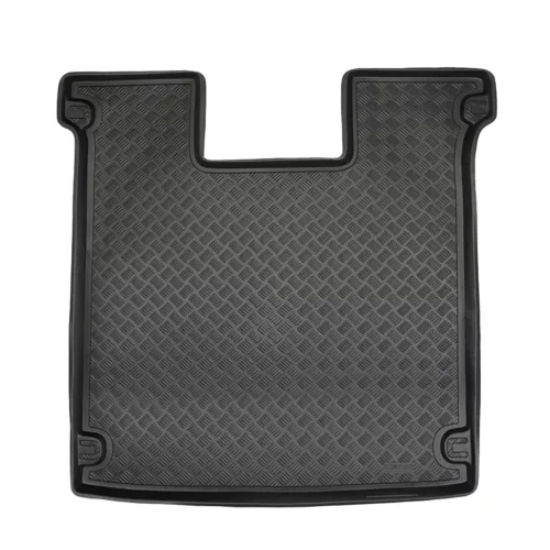 Méretpontos Műanyag csomagtértálca VW Transporter T5/T6 2003- (hosszú változat, 3. üléssor mögött, csúszásgátló nélkül)|Rezaw-Plast