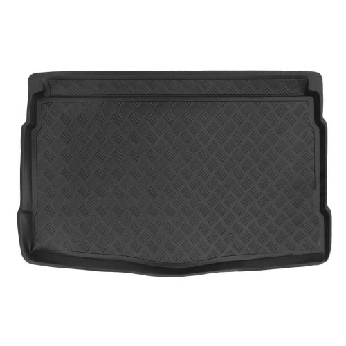 Méretpontos Műanyag csomagtértálca VW Golf VIII. 2020- (hb, alsó padló, csúszásgátló nélkül)|Rezaw-Plast