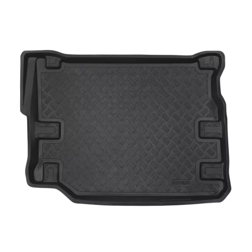 Méretpontos Műanyag csomagtértálca Jeep Wrangler 2019- (Unlimited, Alpine Sound System, csúszásgátló nélkül)|Rezaw-Plast