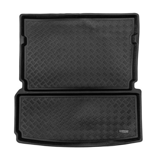 Gumírozott felületű Méretpontos Műanyag csomagtértálca Jeep Grand Cherokee 2021- (PHeV, 6-7 üléses)|Rezaw-Plast