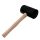 Gumikalapács 2 kg, fekete