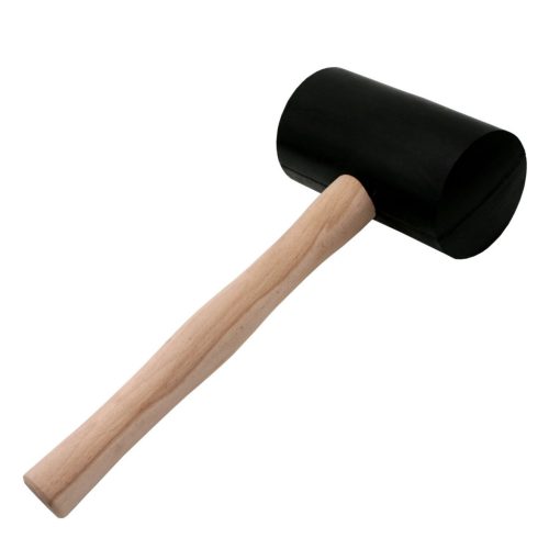 Gumikalapács 2 kg, fekete