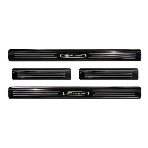 Küszöbdísz Nissan Leaf 2017- (sötét, fényes)|Avisa