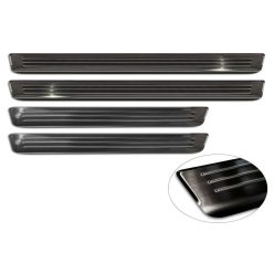   Küszöbvédő díszlécek Škoda Kodiaq II. 2024- (sötét, matt)|Avisa