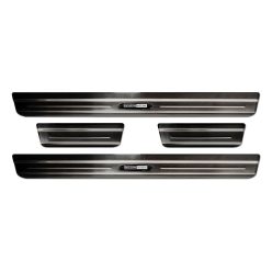   Küszöbdísz szegélyek VW Taigo 2021- (sötét, matt)|Avisa