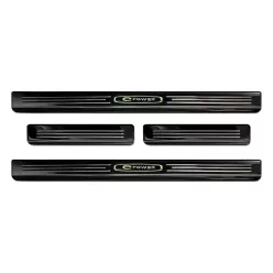   Küszöbdísz szegélyek Ford Mustang Mach-E 2020- (sötét, fényes)|Avisa