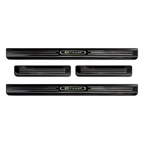 Küszöbdísz szegélyek Ford Mustang Mach-E 2020- (sötét, fényes)|Avisa