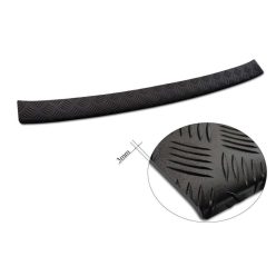   Megerősített Csomagtartó élvédő Nissan X-trail 2022- (barázdált alumínium, fekete)|Avisa