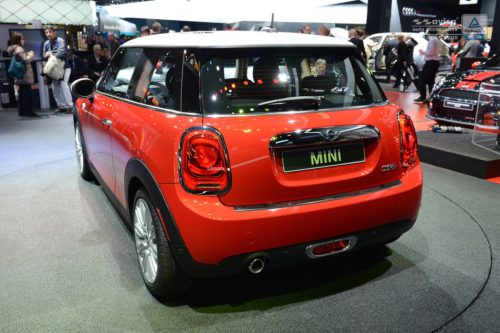 Csomagtartó élvédő Mini Cooper 2014- (F56, karbon)|Avisa