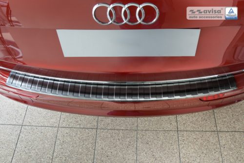 Csomagtartó élvédő Audi Q5 2008-2017 (sötét, matt)|Avisa