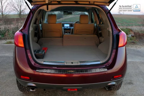 Csomagtartó élvédő Nissan Murano 2007-2014 (sötét, matt)|Avisa