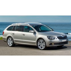   Csomagtartó élvédő Škoda Superb II. 2013-2015 (kombi, sötét, matt)|Avisa