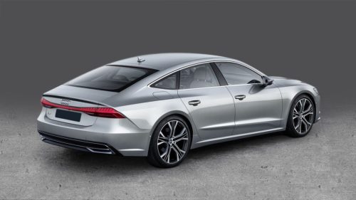 Csomagtartó élvédő Audi A7 2018- (sportback, sötét, matt)|Avisa