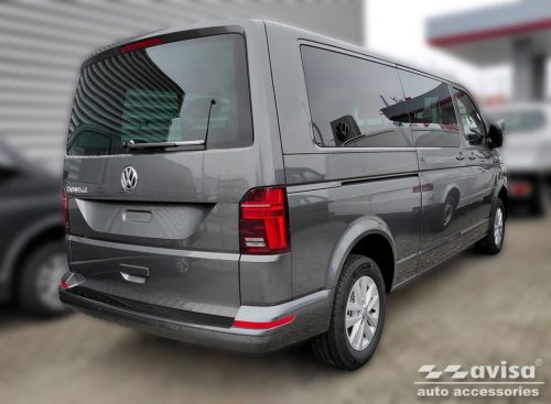 Csomagtartó élvédő VW Transporter T6 Multivan 2015-2021 (vyklápěcí dveře, sötét, matt)|Avisa