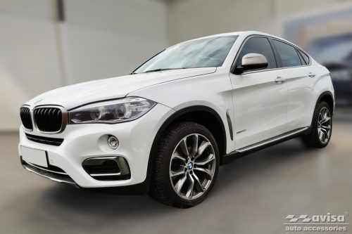 Csomagtartó élvédő BMW X6 2014-2019 (F16, sötét, matt)|Avisa