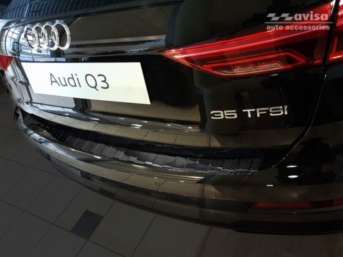 Csomagtartó élvédő Audi Q3 2018- (karbon)|Avisa