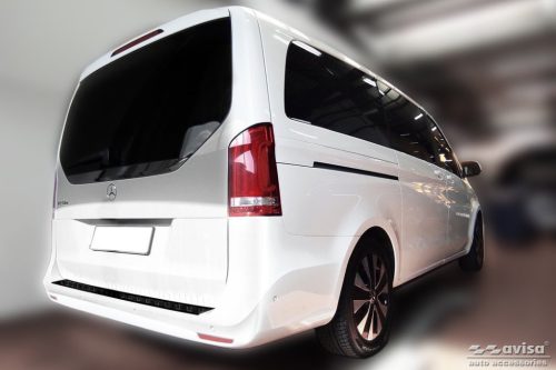 Csomagtartó élvédő Mercedes V-Class / Viano / Vito 2014- (W447, króm, sötét, hosszú)|Avisa