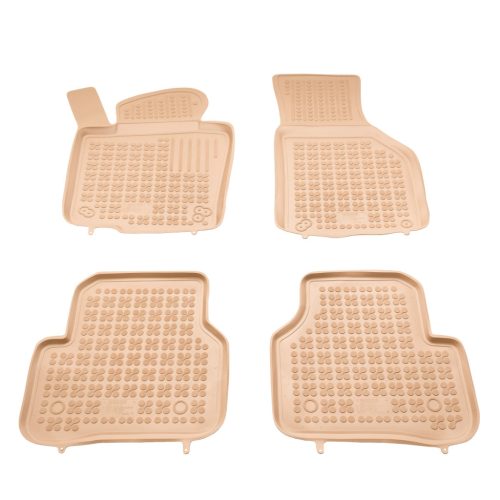 Méretpontos gumiszőnyeg garnitúra VW Passat B7 2010-2014 (bézs)|Rezaw-Plast