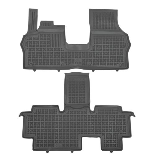 Méretpontos gumiszőnyegek  VW ID.Buzz 2022- (5 üléses, elektromos változathoz)|Rezaw-Plast